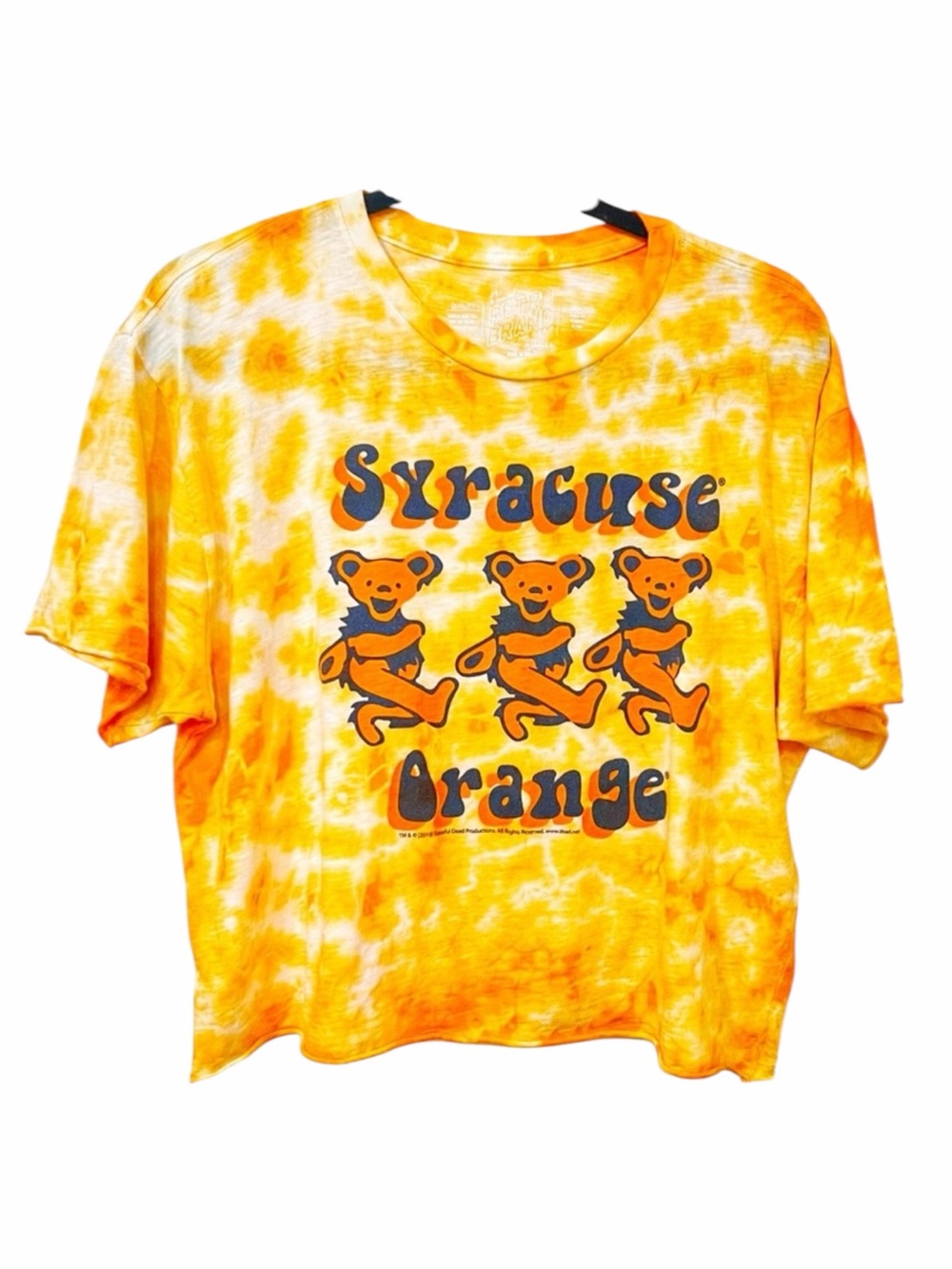 Vintage Retro Brand Made in USA Tie-Dye Teddy Bear T-Shirt Size Large
